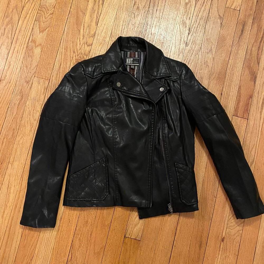 NWOT Kut from the Kloth Faux Leather Jacket